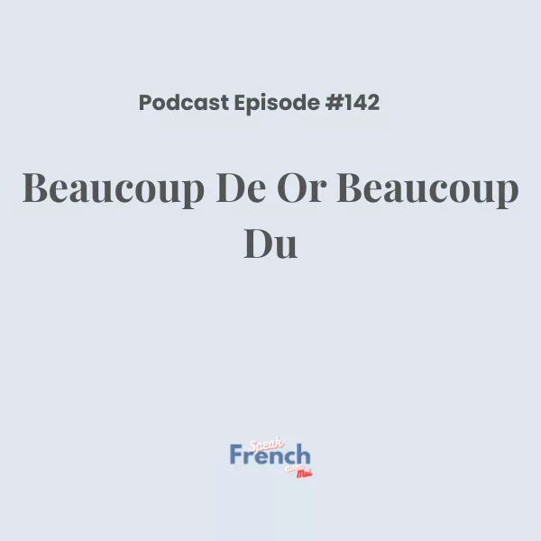 Beaucoup de or beaucoup du?