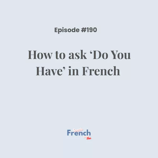 How To Ask ‘Do You Have’ in French