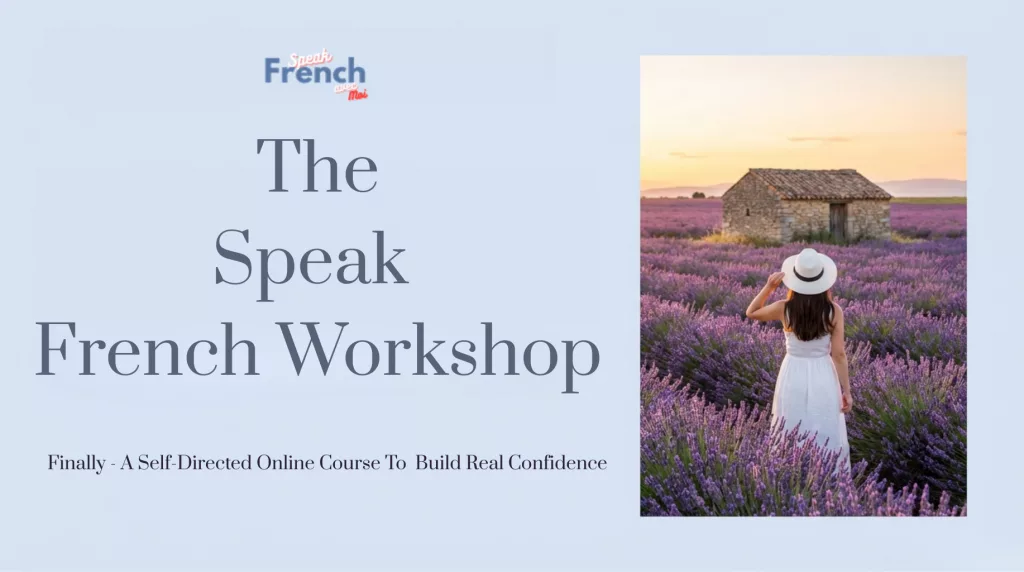 French Podcast Speak French Workshop Registration Cover