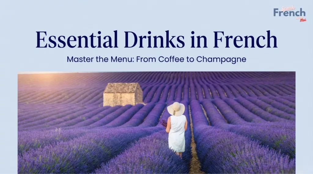 French Podcast Speak French Workshop Drinks Cover 5