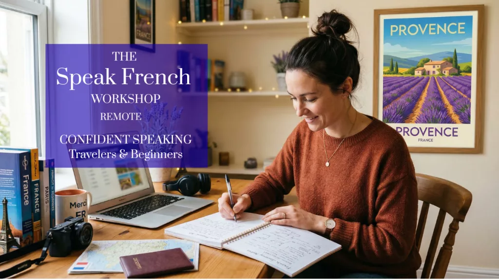 The Speak French Workshop course cover