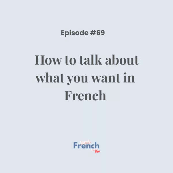 How to talk about what you want in French